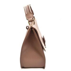 Furla Beige Julia Handbag Pink Leather